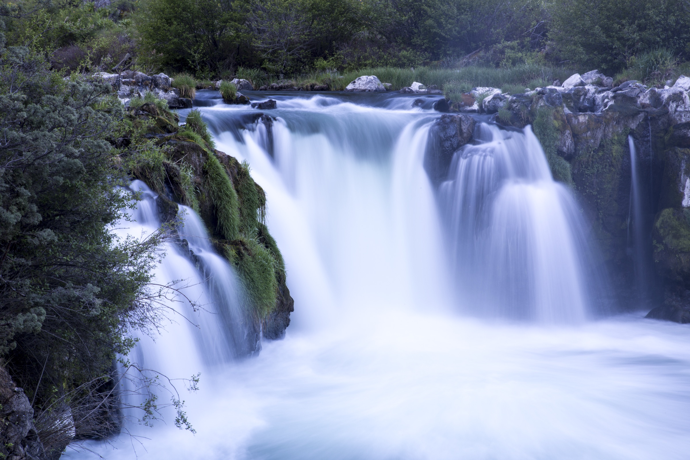 Steelhead Falls on the Deschutes River in Central Oregon.